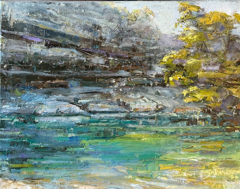 Hamilton Pool Reserve by artist Sue Sakahara